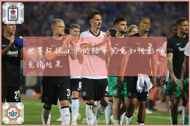 世界杯投注中的赔率究竟如何影响竞猜结果